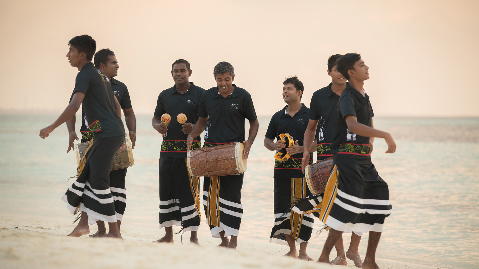 Bodu Beru Dance at LUX* South Ari Atoll