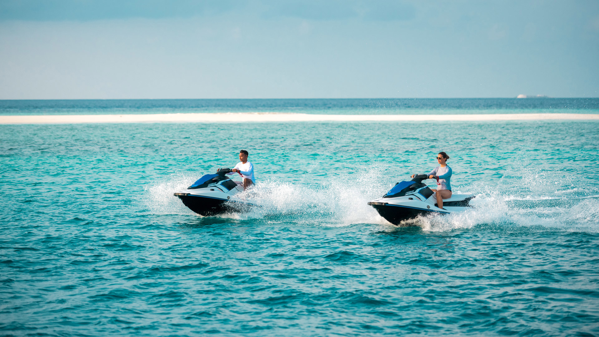 Jet Ski at LUX* South Ari Atoll