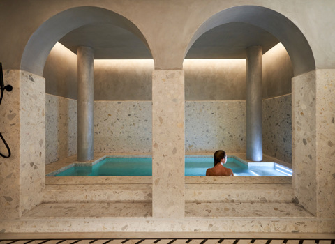 A night at the spa
