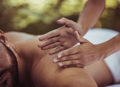 Massages in our tropical gardens