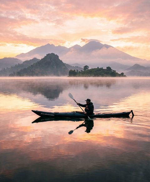 On the water