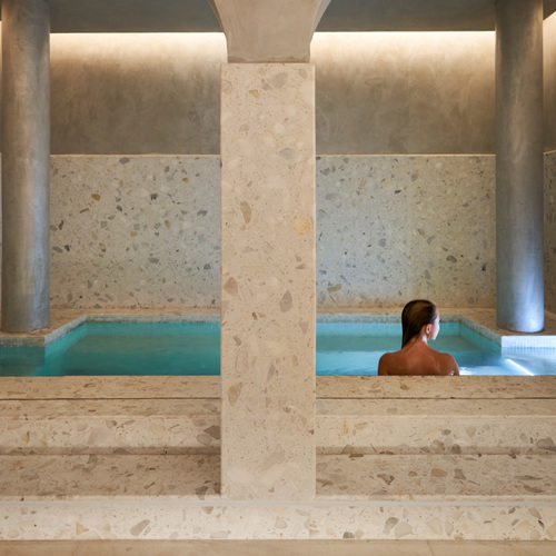 A night at the spa