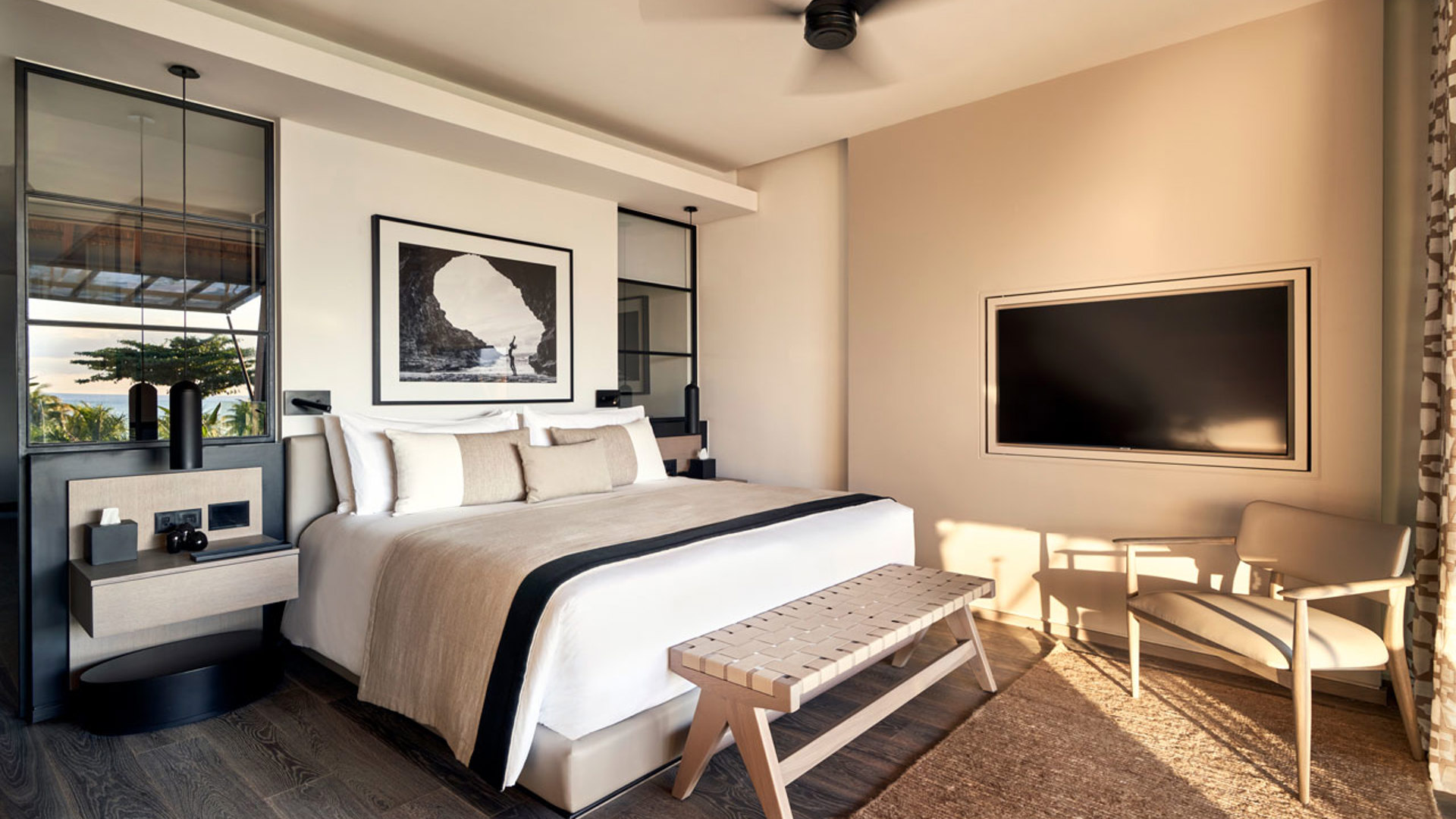 Room view of LUX* Junior Suite, LUX* Grand Baie