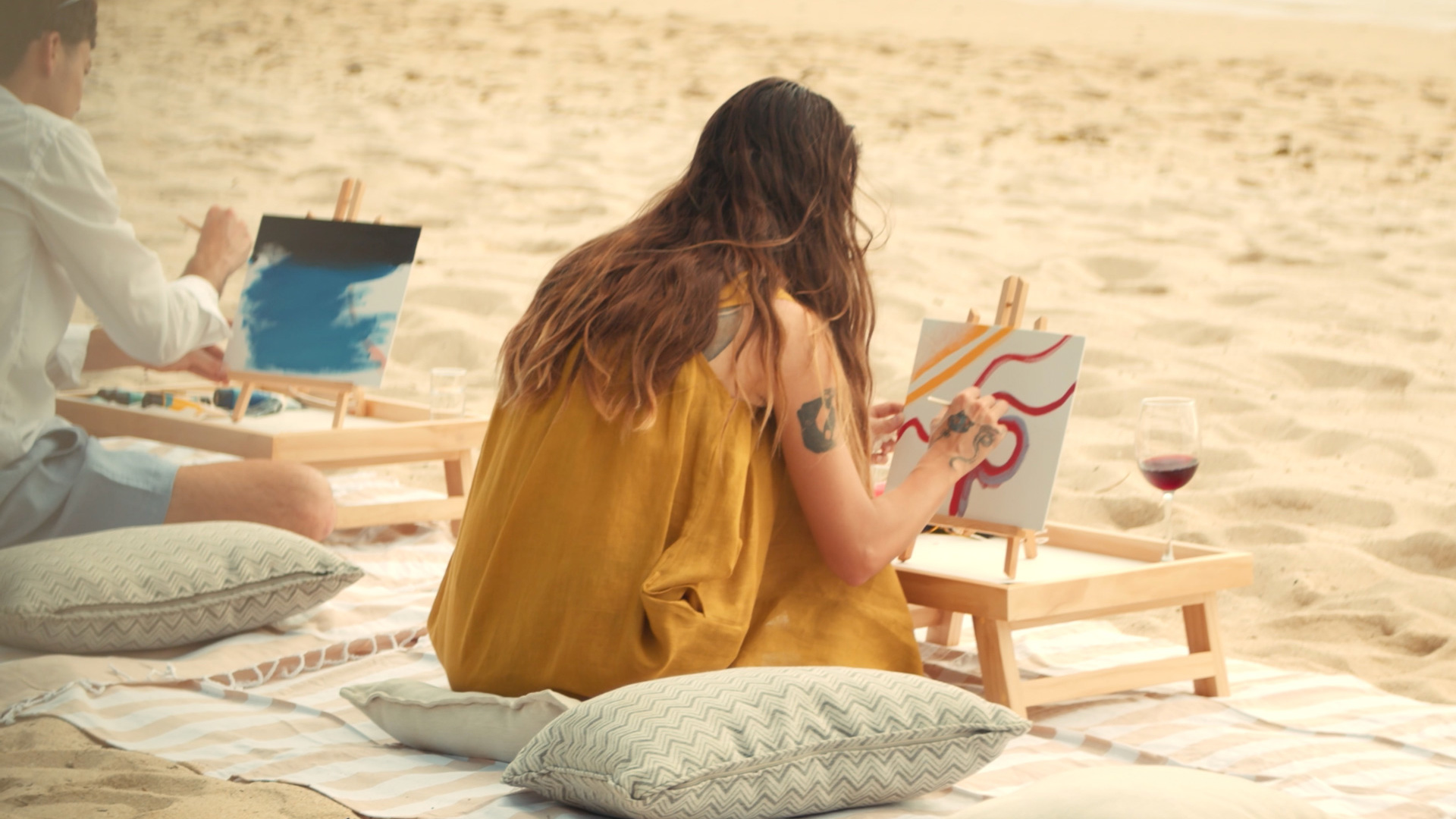 Art by the beach