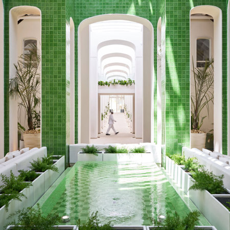 minimalism meets tropical design