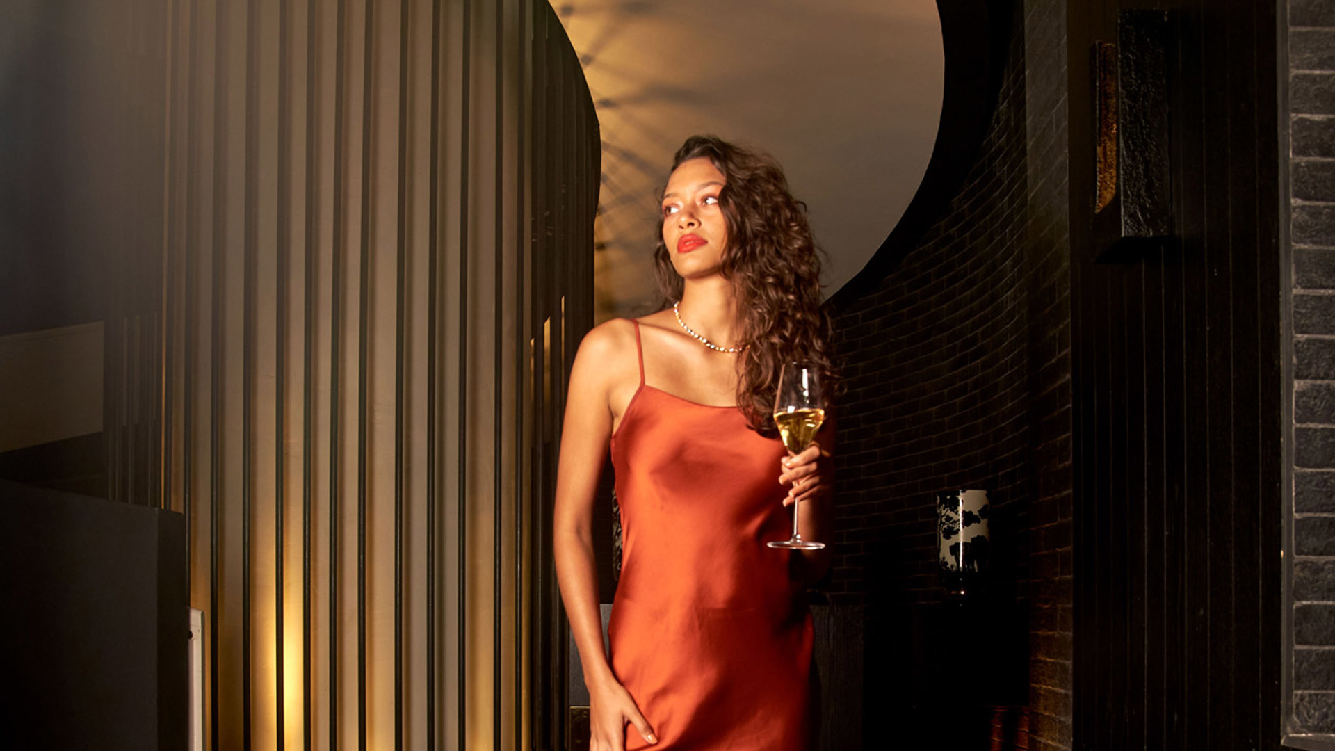 Woman posing in Ai KISU, LUX* Grand Baie