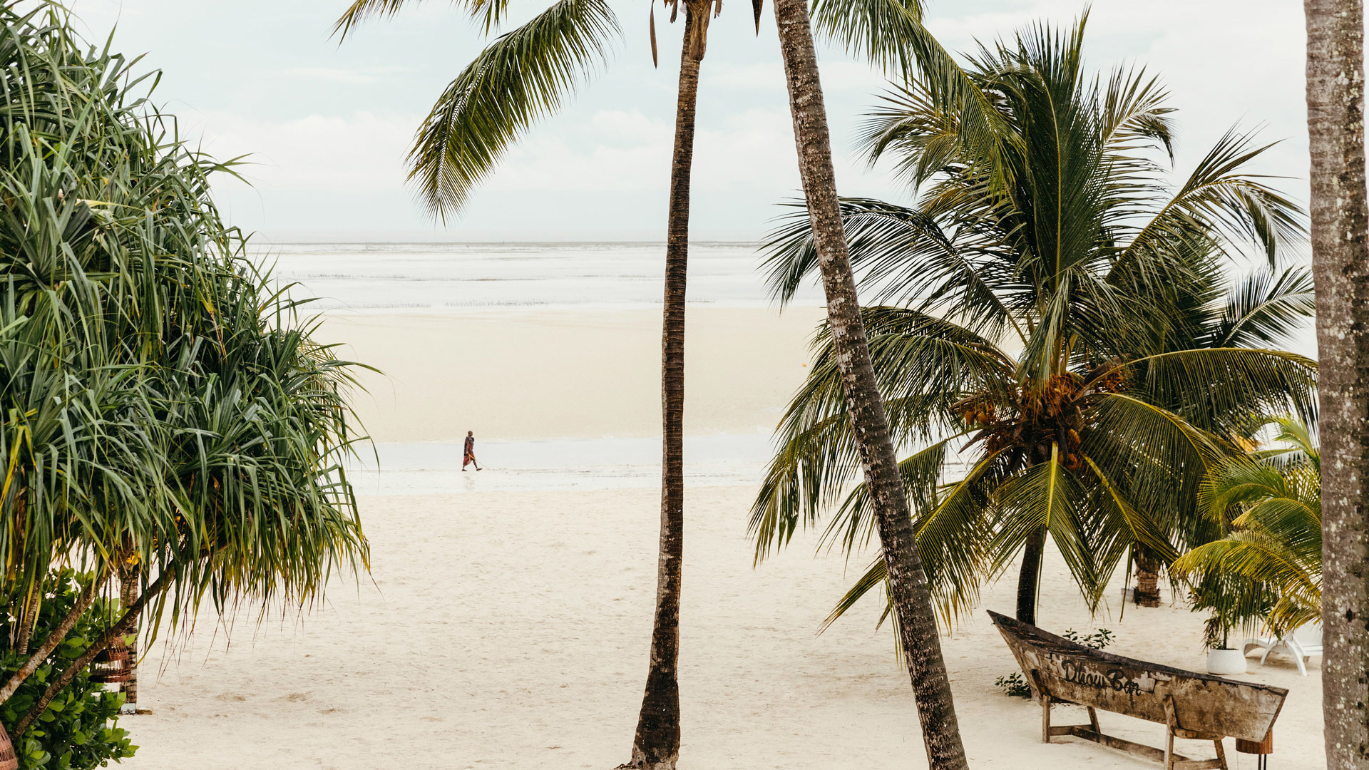 Beach view of LUX* Marijani