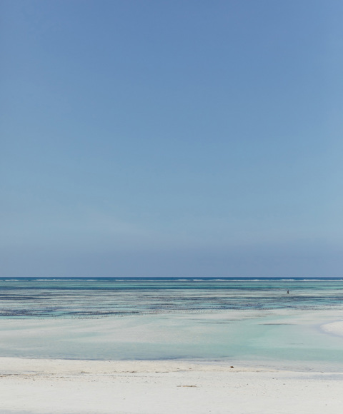 Jogging sur la plage