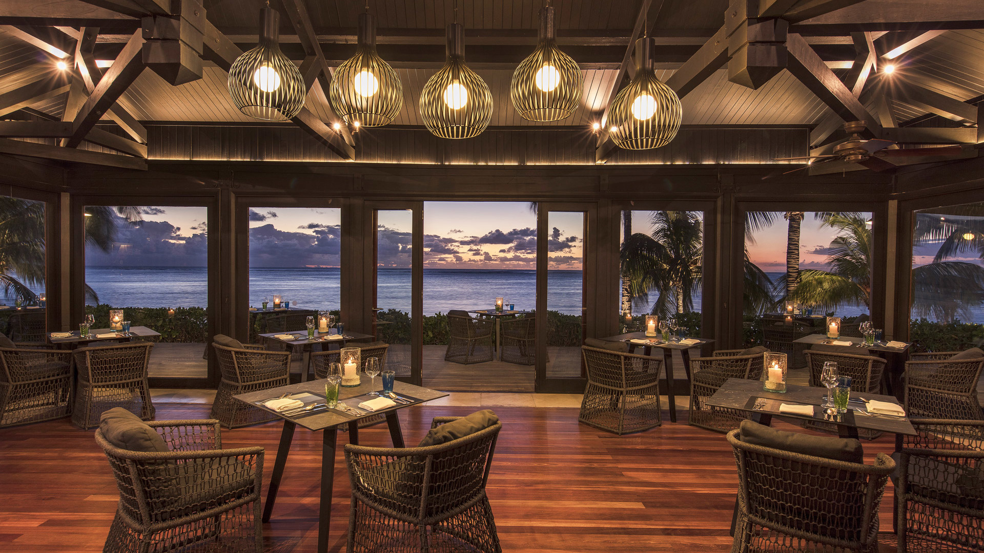 East Restaurant at LUX* Le Morne, Mauritius