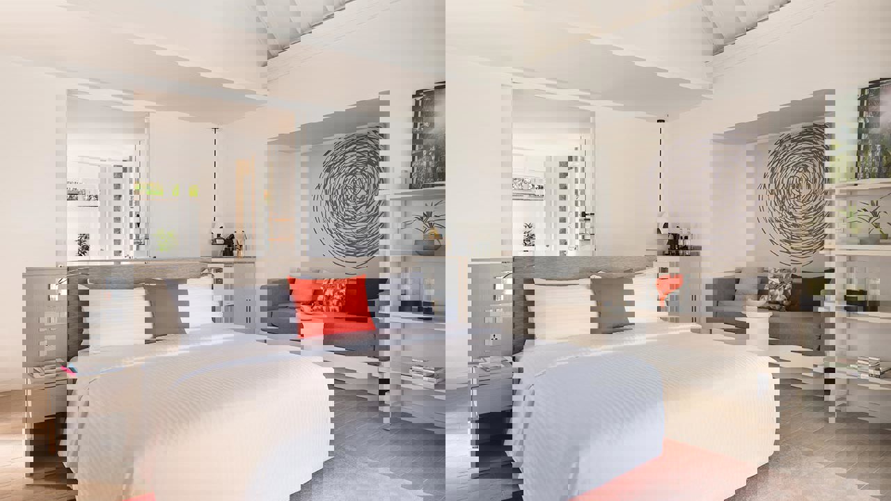 فلل شاطئية رومانسية مع مسبح