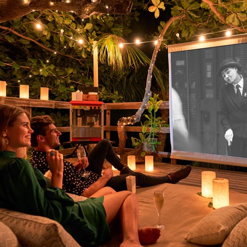 Cinema Paradiso in the Tree house