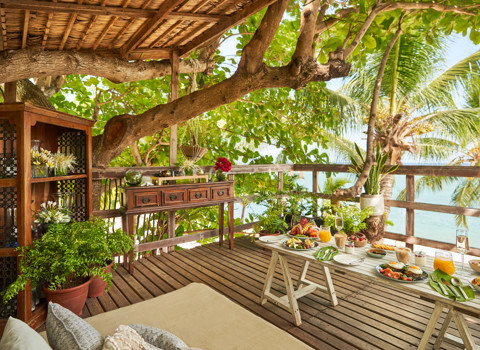 Une cabane dans les arbres