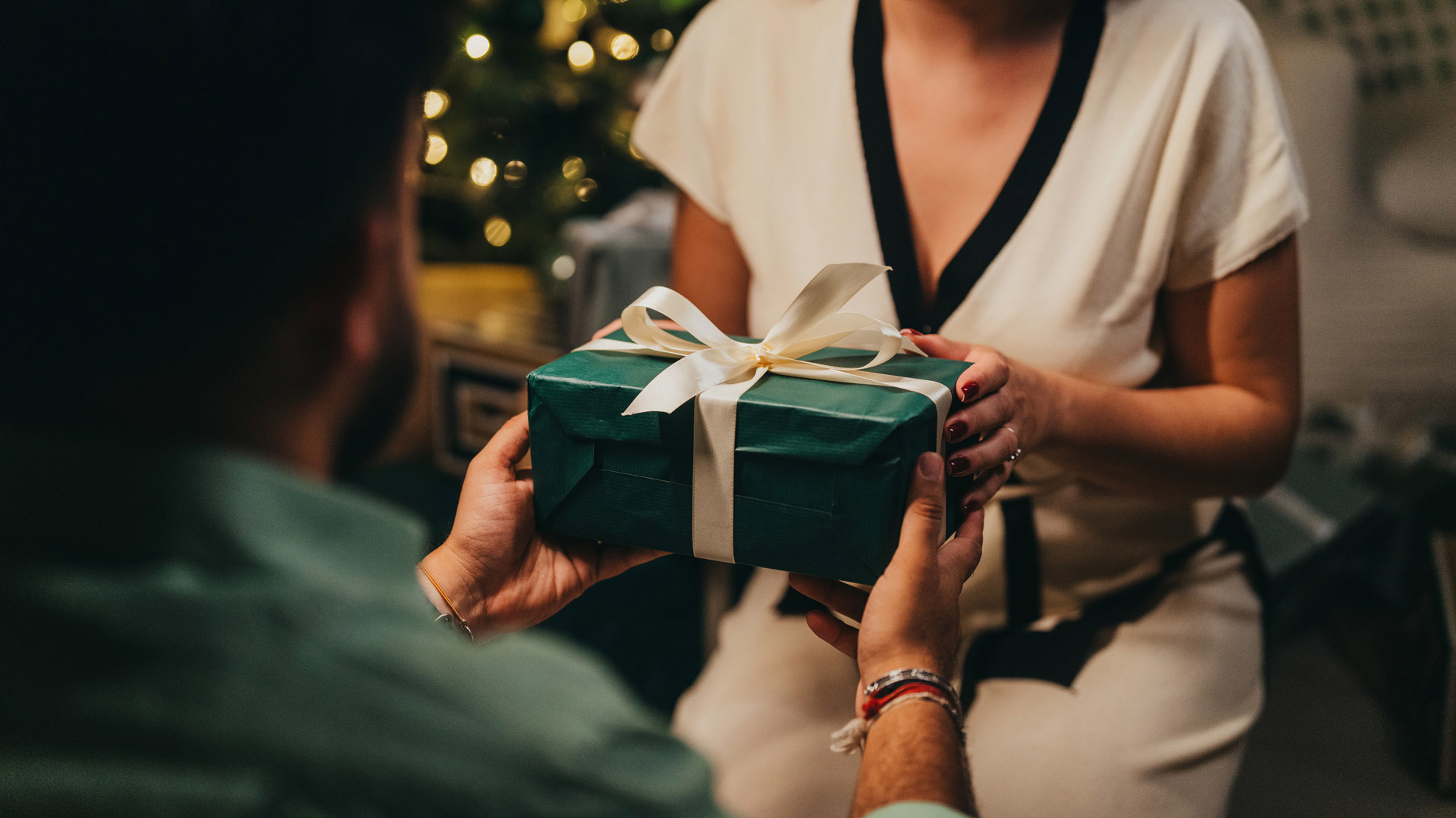 Christmas gift-giving at LUX* Grand Gaube